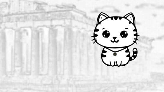 101 Cats Hidden in Greece artwork 1
