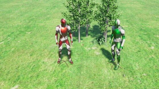 Red vs. Green artwork 1