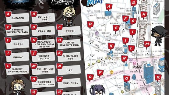 Neo: The World Ends with You x Field Walk RPG artwork 4