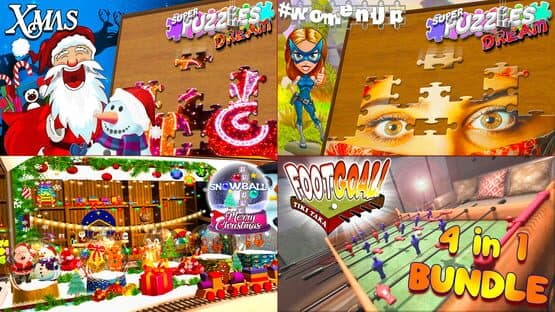 4 in 1 Bundle Creative Puzzles & Table Football artwork 1