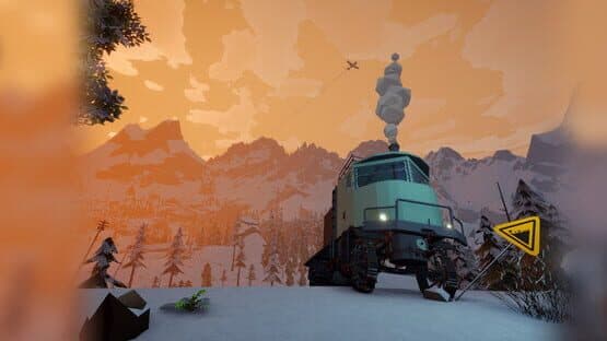 Snow Steam Trail artwork 1