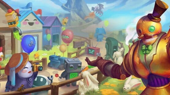 Captain Contraption's Safari Park artwork 1