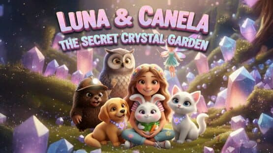 Luna & Canela: The Secret Crystal Garden artwork 1