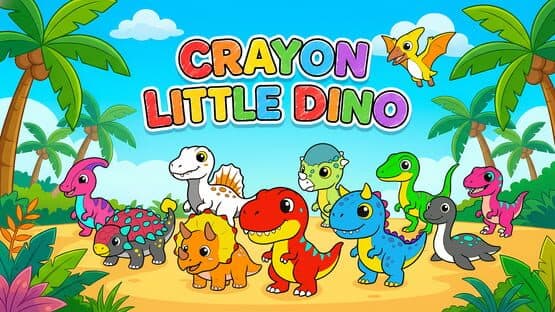 Crayon Little Dino artwork 1