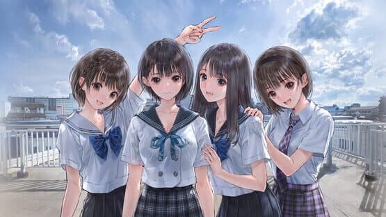 Blue Reflection Quartet artwork 2