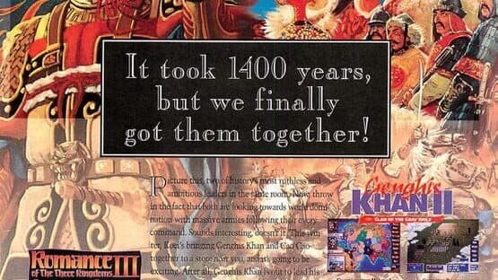 Romance of the Three Kingdoms III: Dragon of Destiny artwork 12