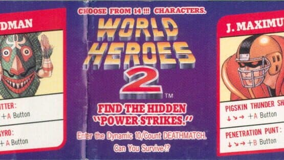 World Heroes 2 artwork 11