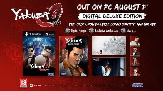 Yakuza 0: Digital Deluxe Edition artwork 1