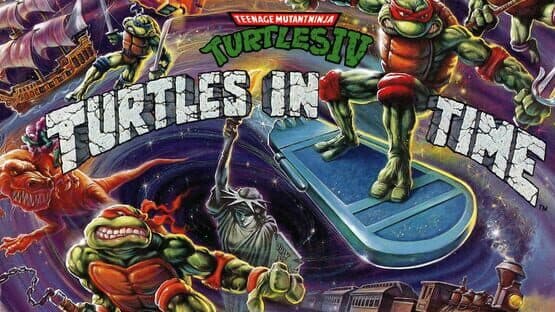 Teenage Mutant Ninja Turtles IV: Turtles in Time artwork 1