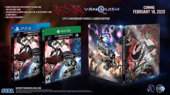 Bayonetta & Vanquish 10th Anniversary Bundle artwork 1