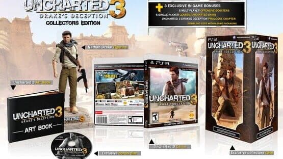 Uncharted 3: Drake's Deception - Collector's Edition artwork 1