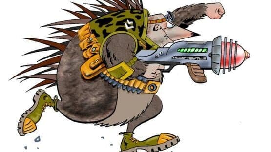 Earthworm Jim 3D artwork 2