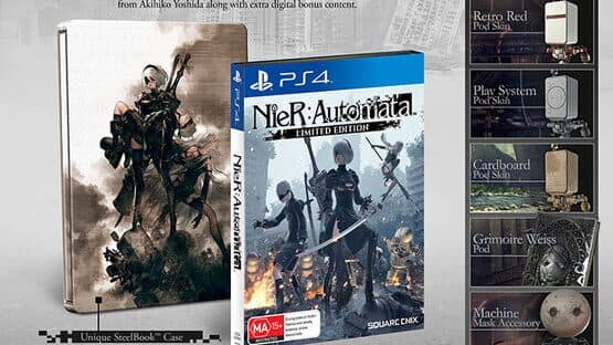 NieR: Automata - Limited Edition Steelbook artwork 1