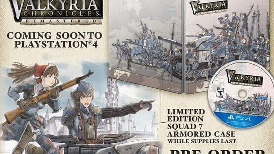 Valkyria Chronicles: Remastered - Steelbook Edition artwork 1