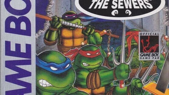 Teenage Mutant Ninja Turtles II: Back from the Sewers artwork 2