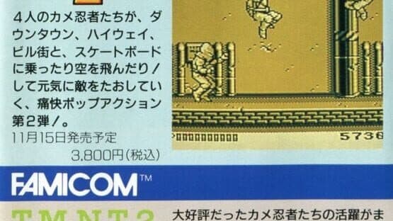 Teenage Mutant Ninja Turtles II: Back from the Sewers artwork 4