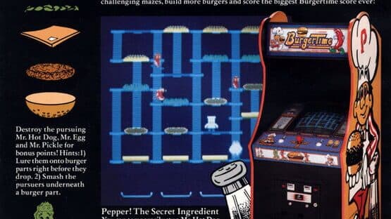 BurgerTime artwork 2