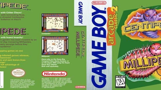 Arcade Classic No. 2: Centipede / Millipede artwork 1