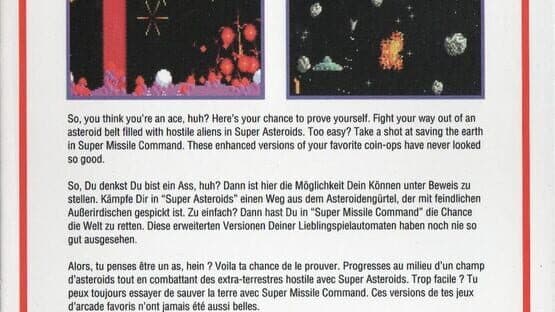 Super Asteroids & Missile Command artwork 2