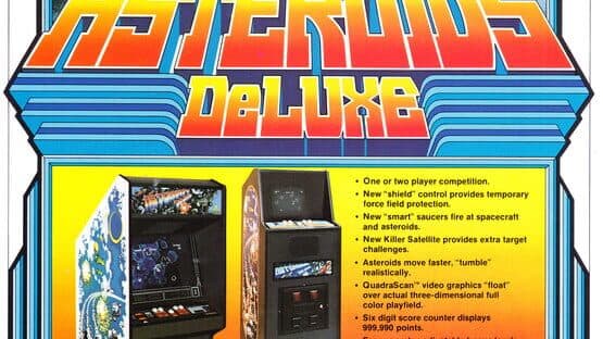 Asteroids Deluxe artwork 1