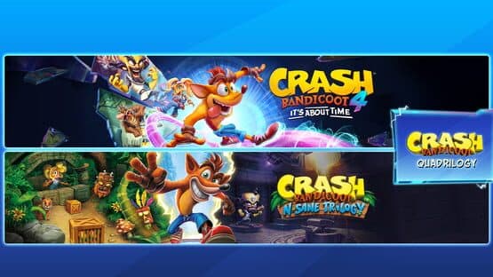 Crash Bandicoot: Quadrilogy Bundle artwork 1