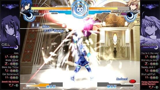 Melty Blood Actress Again Current Code screenshot 3