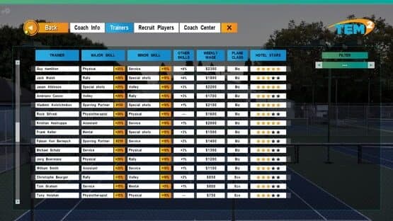 Tennis Elbow Manager 2 screenshot 7