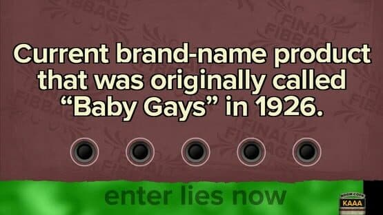 Fibbage screenshot 2