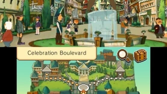 Professor Layton and the Miracle Mask screenshot 4