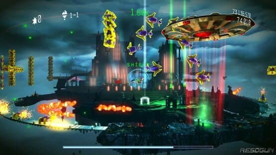 Resogun: Defenders screenshot 2