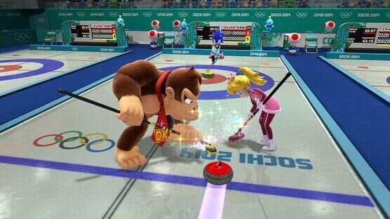 Mario & Sonic at the Sochi 2014 Olympic Winter Games screenshot 2