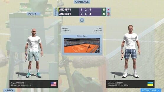 Full Ace Tennis Simulator screenshot 5