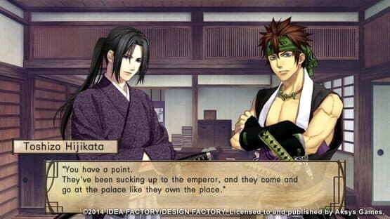 Hakuoki: Stories of the Shinsengumi screenshot 5