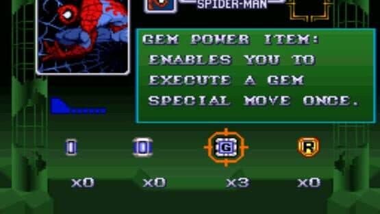 Marvel Super Heroes in War of the Gems screenshot 2