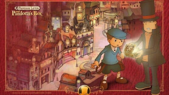 Professor Layton and the Diabolical Box artwork 1