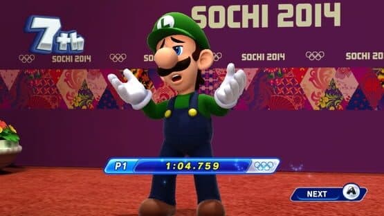 Mario & Sonic at the Sochi 2014 Olympic Winter Games screenshot 1