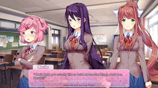 Doki Doki Literature Club! screenshot 7