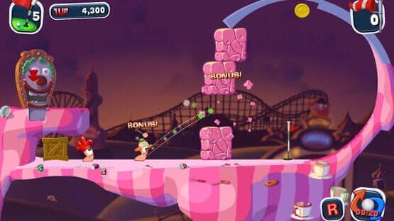 Worms Crazy Golf screenshot 5