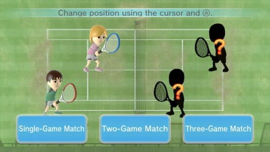 Wii Sports Club: Tennis screenshot 5