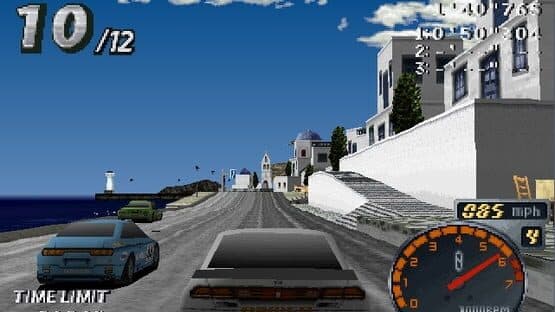 Rage Racer screenshot 2
