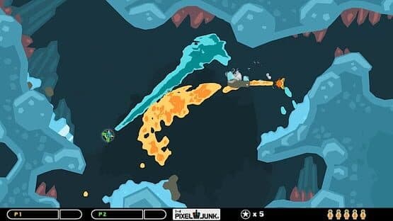 PixelJunk Shooter screenshot 1