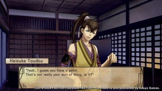 Hakuoki: Stories of the Shinsengumi screenshot 3
