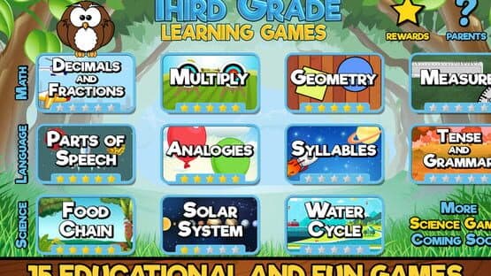 Third Grade Learning Games screenshot 1