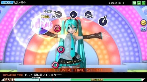 Hatsune Miku: Project Diva Arcade screenshot 1