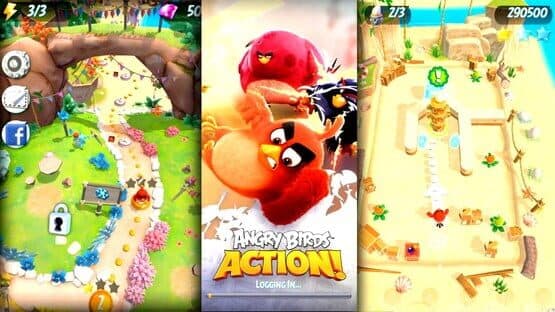 Angry Birds Action! screenshot 2