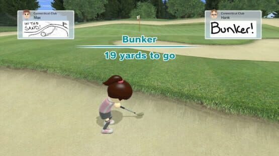 Wii Sports Club: Golf screenshot 5