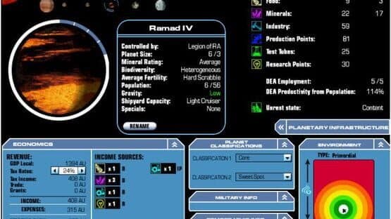 Master of Orion III screenshot 1