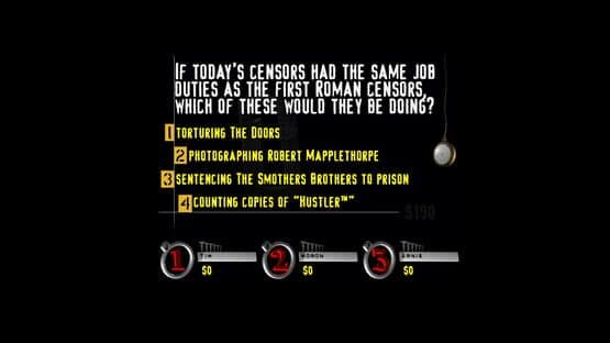 You Don't Know Jack Vol. 4: The Ride screenshot 3