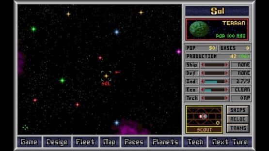 Master of Orion screenshot 1