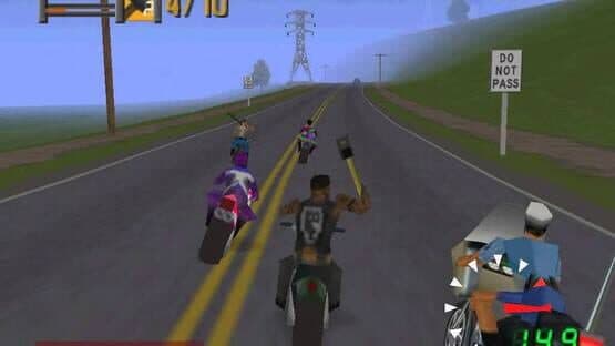 Road Rash 64 screenshot 1